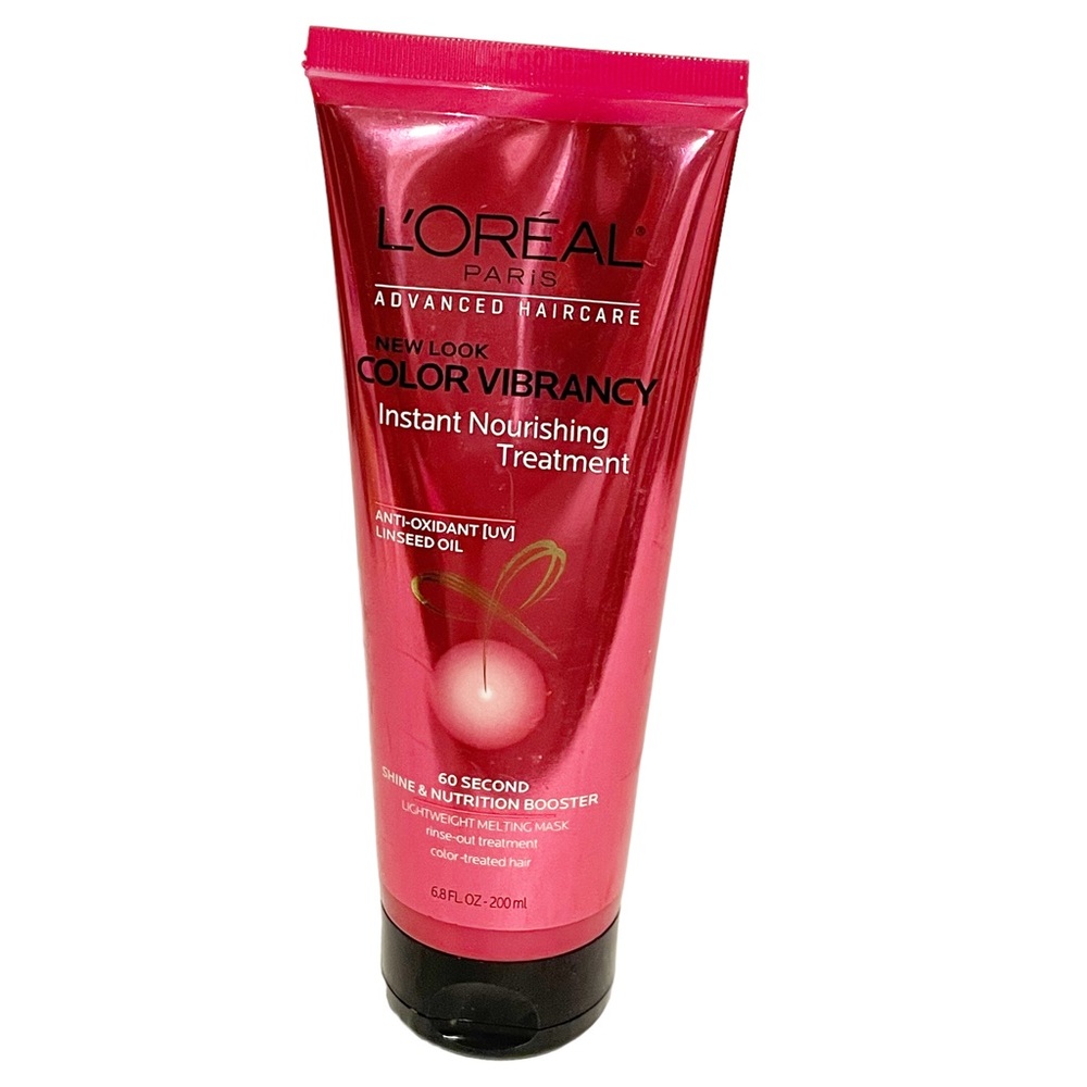 L'Oreal Color Vibrancy Instant‎ Nourishing Treatment Melting Mask 6.8 OZ Hair
